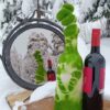 Wine cooler with balls, green - Image 3